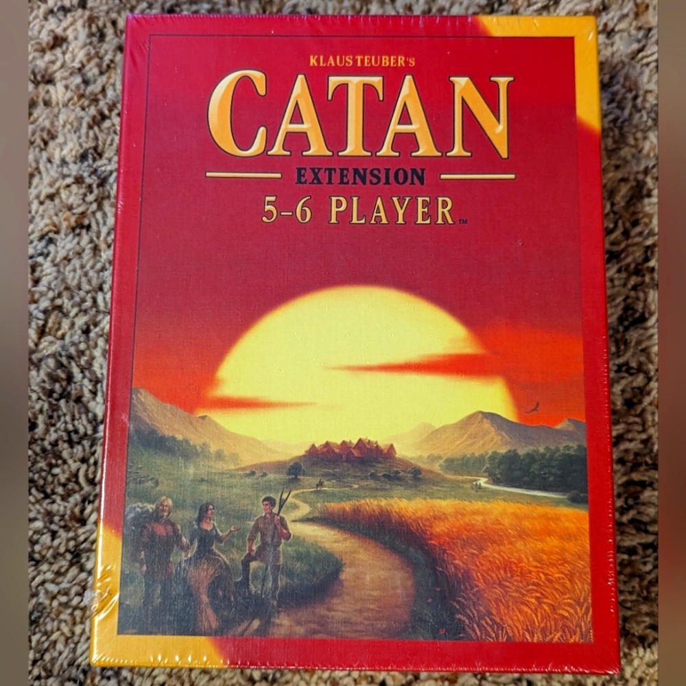 Catan extension 5-6 player board game
